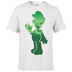 T-Shirt Luigi Silhouette -...